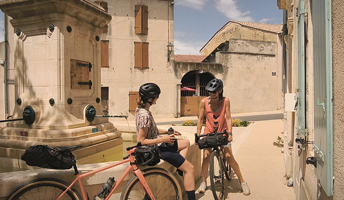 Balade vélo autour d'Avignon