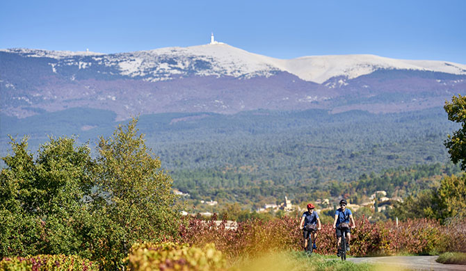 Mont-Ventoux à vélo